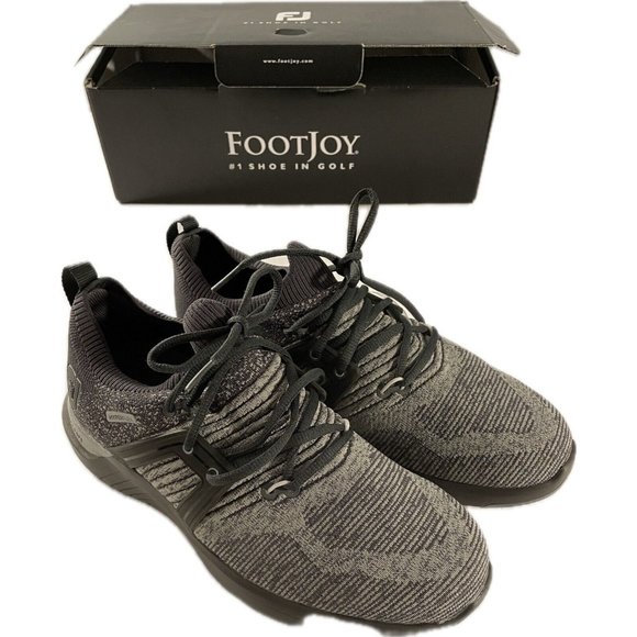 Men\'s Footjoy 51081 FJ Hyperflex Golf Shoes Gray Wide Width Waterproof Size 7 M main image 13